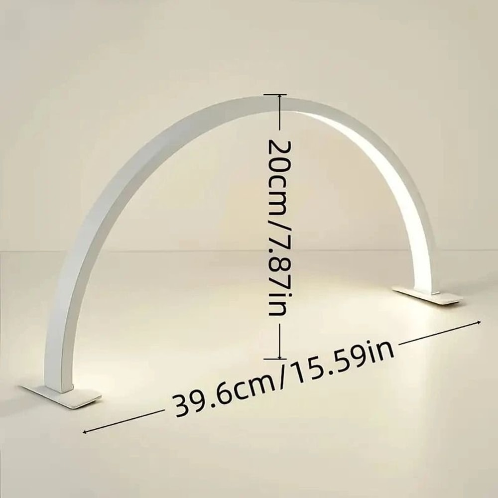 Moon Arc LED Nail Desk Lamp With Adjustable Brightness 6