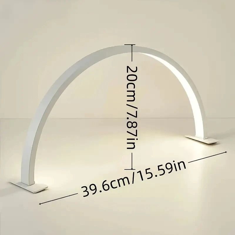 Moon Arc LED Nail Desk Lamp With Adjustable Brightness 6