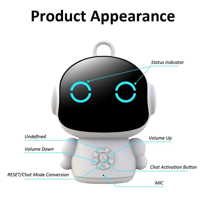 Tuya Smart AI Learning Robot For Kids With Voice Interaction And WiFi 1