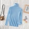 Soft CashmereBlend Turtleneck Sweater For Women Classic Winter Pullover 8