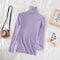 Soft CashmereBlend Turtleneck Sweater For Women Classic Winter Pullover 7