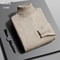 Mens Slim Fit Knitted Turtleneck Sweater For Autumn And Winter 10