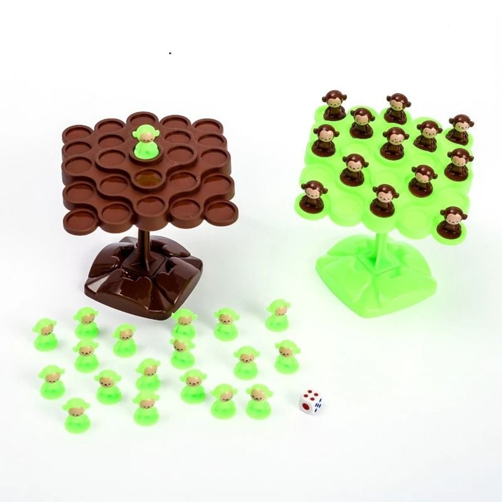 Kids Montessori Monkey Balance Math Learning Toy With Number Board 1