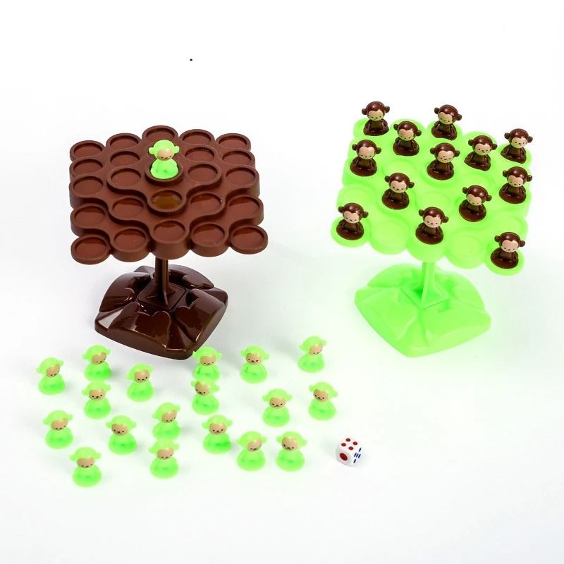 Kids Montessori Monkey Balance Math Learning Toy With Number Board 1