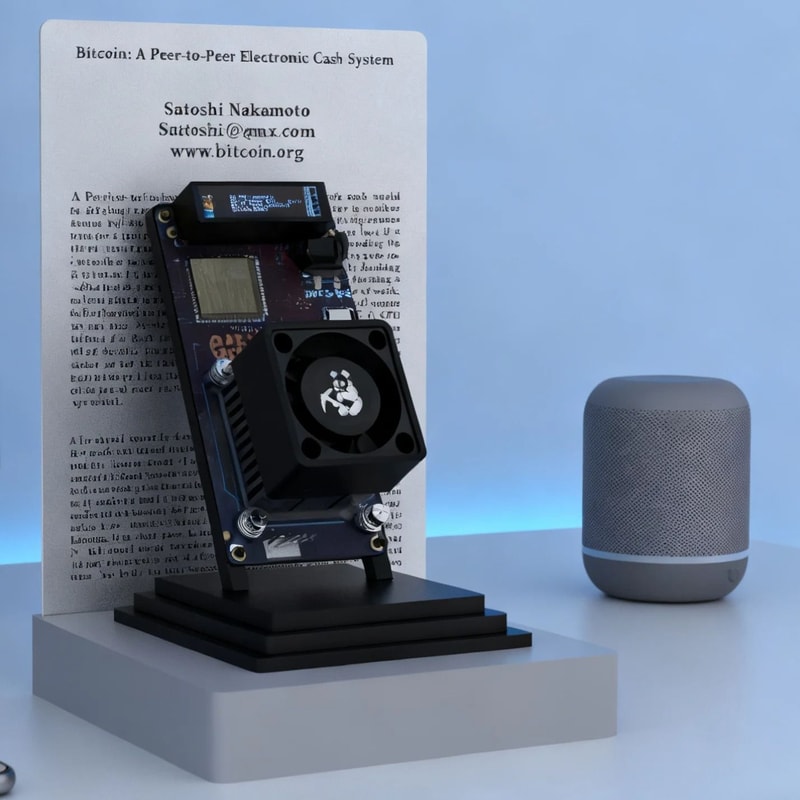 Bitaxe Gamma Open Source Bitcoin Miner With Power Supply 1