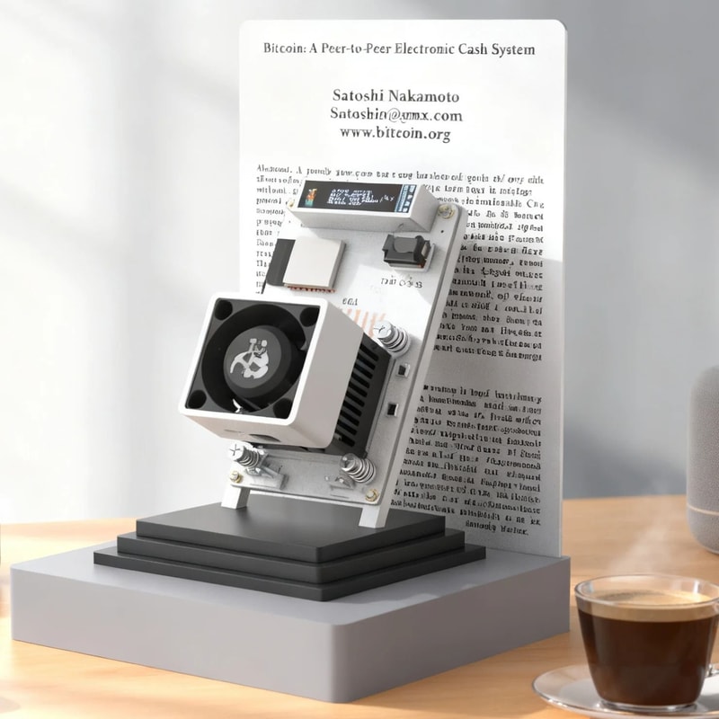 Bitaxe Gamma Open Source Bitcoin Miner With Power Supply 5