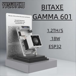 bitaxe gamma open source bitcoin miner with power supply