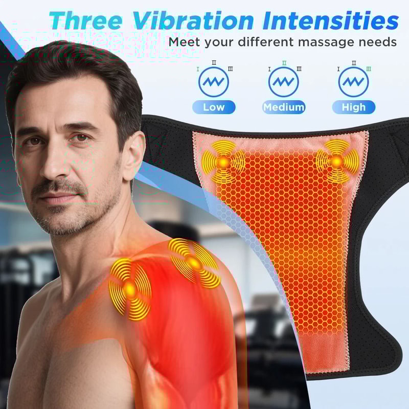 Portable Electric Air Pressure Massager For Shoulder Knee And Elbow 3
