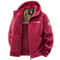 Mens Outdoor Hooded Winter Jacket Windproof Warm Travel Coat 4