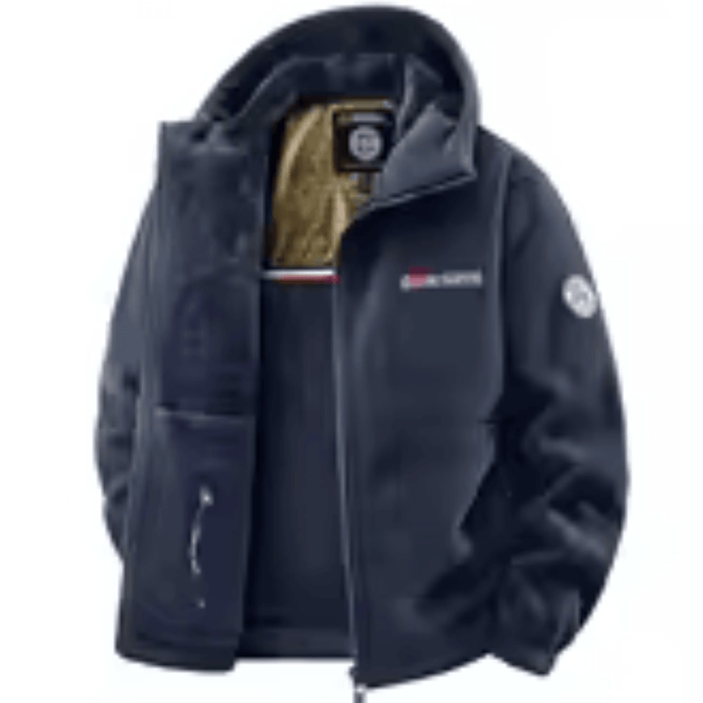 Mens Outdoor Hooded Winter Jacket Windproof Warm Travel Coat 5