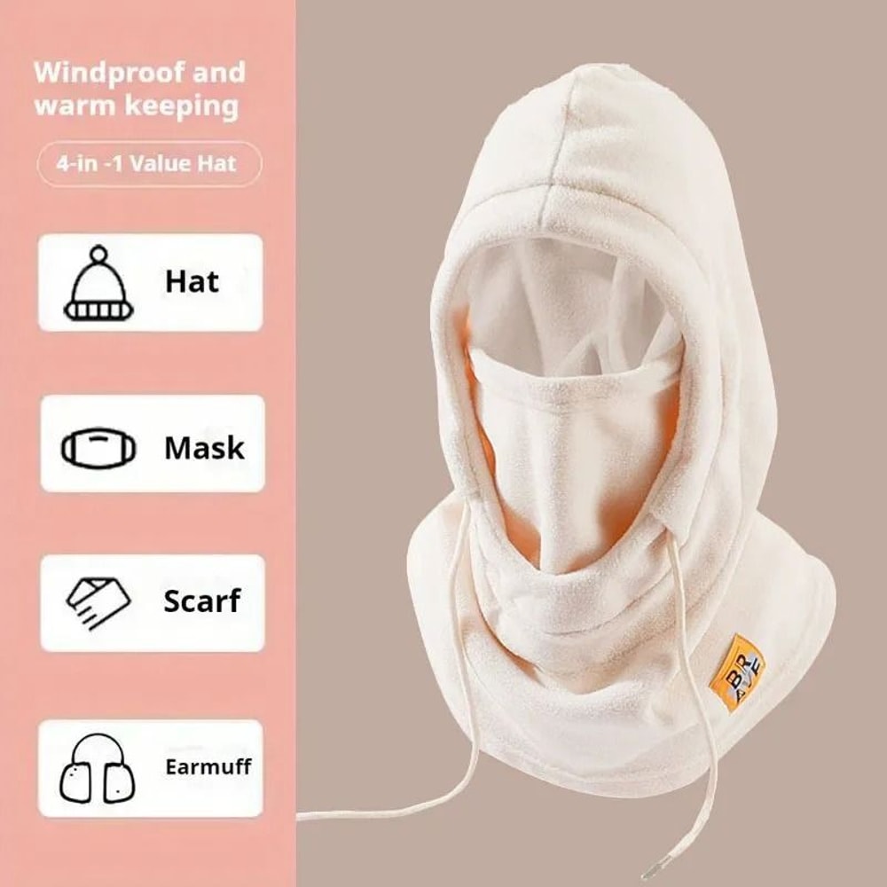 Unisex Winter Balaclava Knit Hood Windproof Face Mask For Cold Weather Riding 9