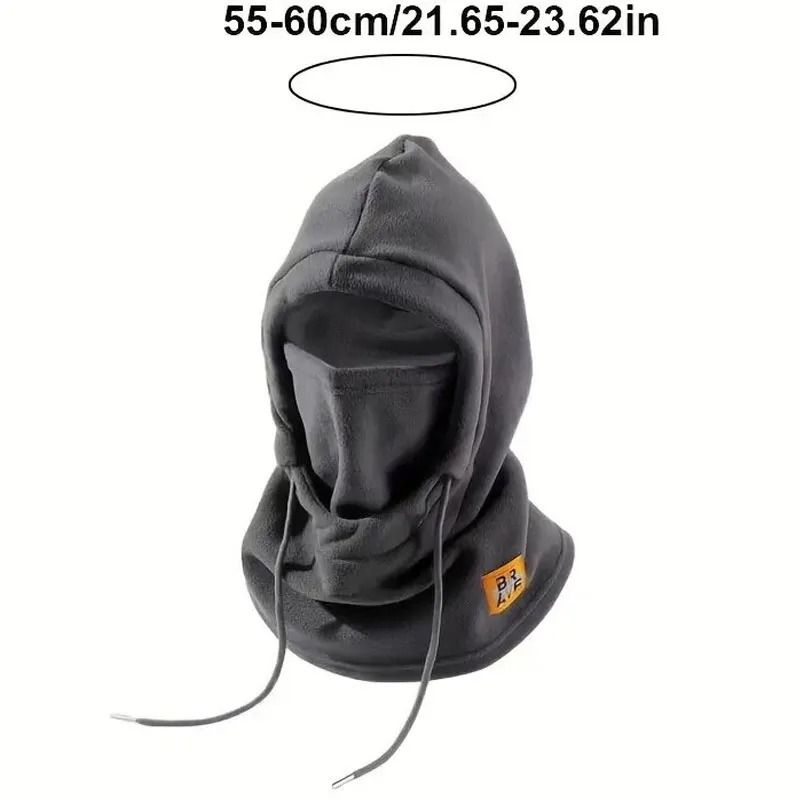 Unisex Winter Balaclava Knit Hood Windproof Face Mask For Cold Weather Riding 8