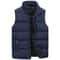Mens Winter Vest Jacket Waterproof Sleeveless Stand Collar Casual Waistcoat 0