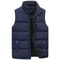 Mens Winter Vest Jacket Waterproof Sleeveless Stand Collar Casual Waistcoat 2
