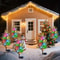 Solar Christmas Pine Tree Garden Pathway Light 6