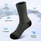 Mens Merino Wool Thermal Hiking Socks 5 Pair Pack 6