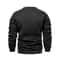 Mens Crew Neck Pullover Sweatshirt Casual Long Sleeve Top 2