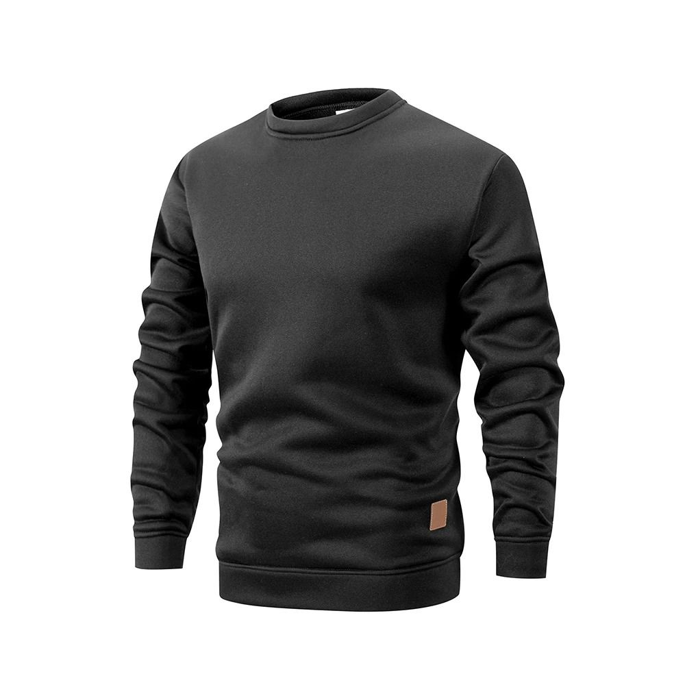 Mens Crew Neck Pullover Sweatshirt Casual Long Sleeve Top 3