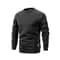 Mens Crew Neck Pullover Sweatshirt Casual Long Sleeve Top 3