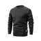 Mens Crew Neck Pullover Sweatshirt Casual Long Sleeve Top 3