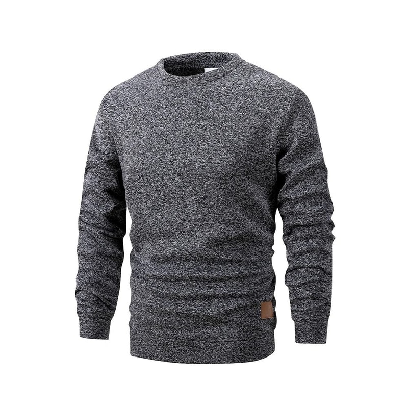 Mens Crew Neck Pullover Sweatshirt Casual Long Sleeve Top 4