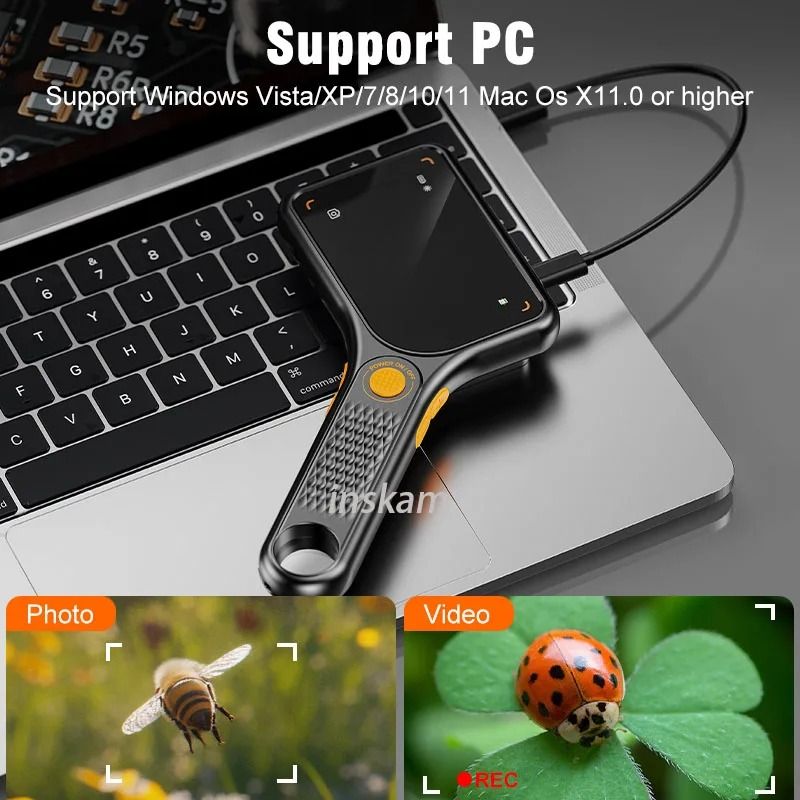 Handheld Digital Microscope With IPS Screen And 500x Magnification 5