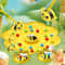 Little Bumblebee Multifunctional Fishing Board Game Educational Toy 2