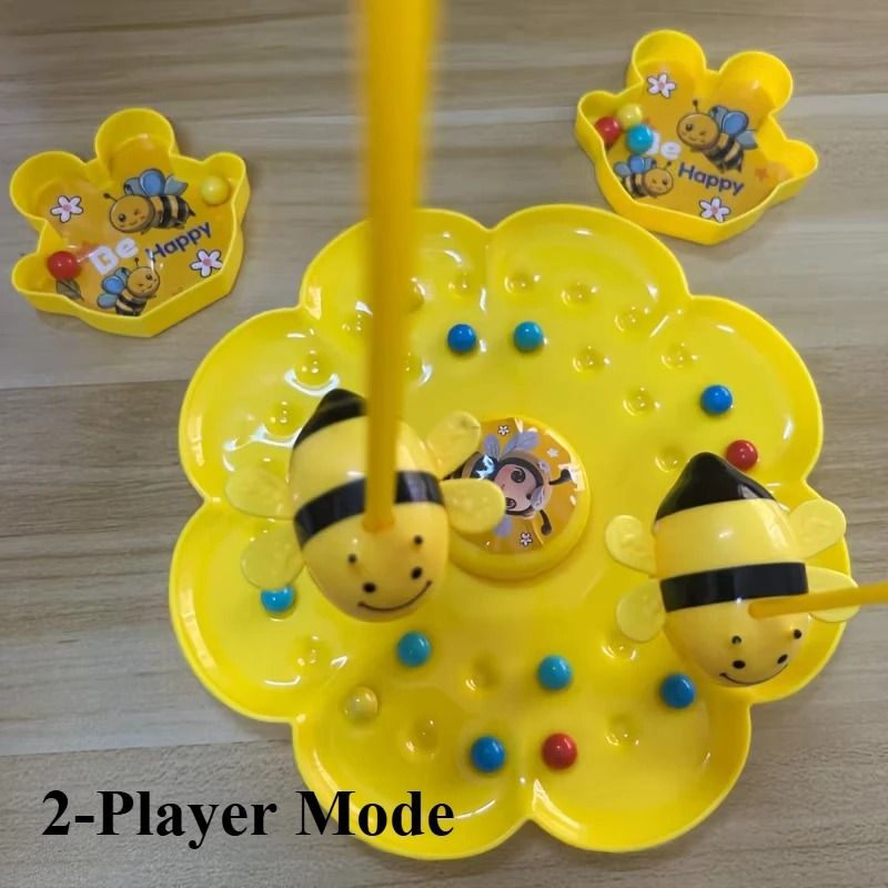 Little Bumblebee Multifunctional Fishing Board Game Educational Toy 3