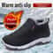 Mens Warm Casual Winter Shoes With Chunky Sole 1