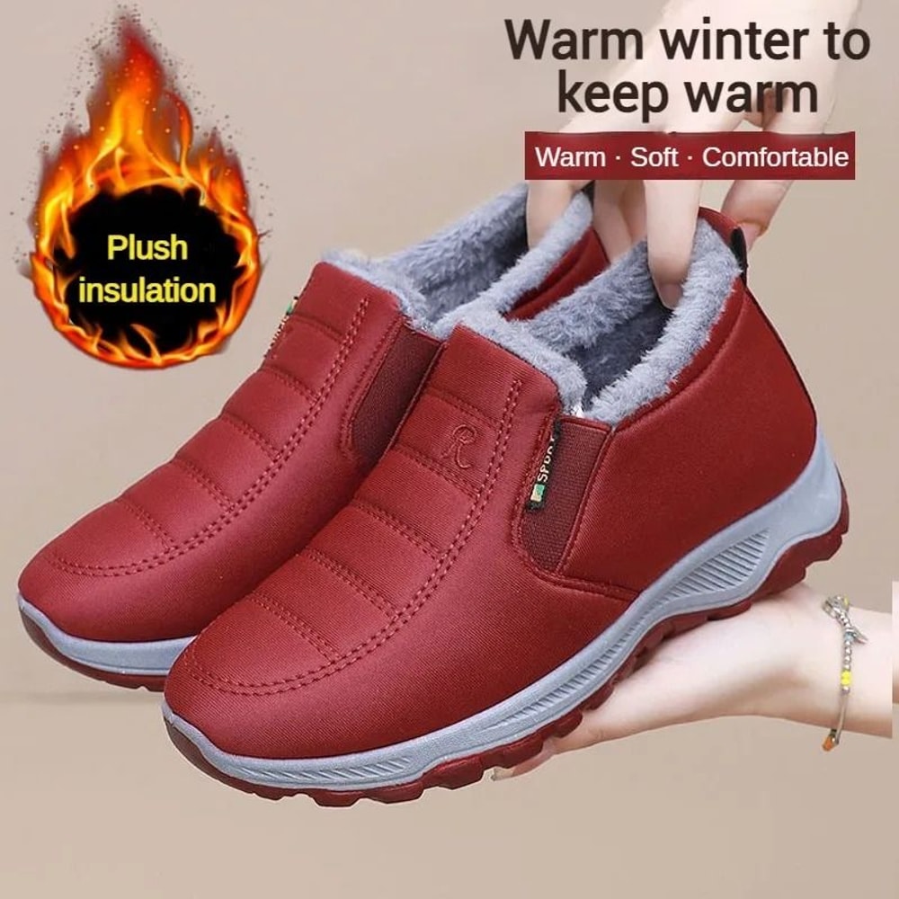 Mens Warm Casual Winter Shoes With Chunky Sole 3
