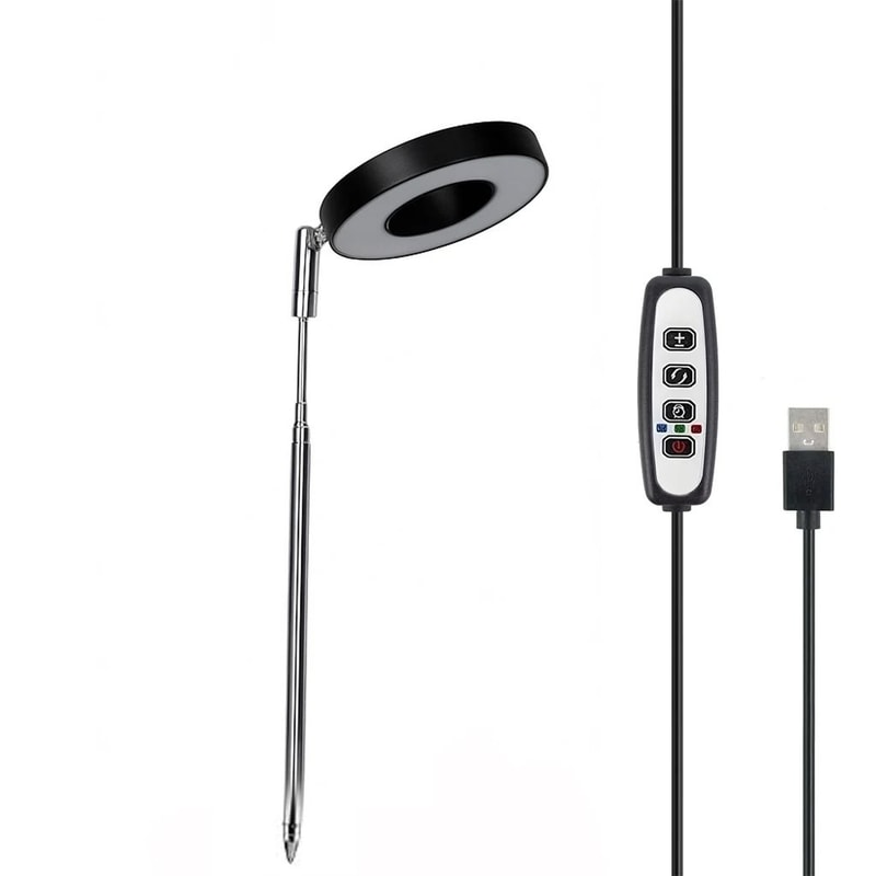 Full Spectrum LED Grow Light With Timer And Adjustable Height For Indoor Plants 5