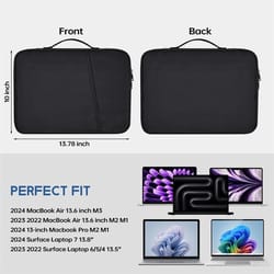waterproof shockproof laptop sleeve with handle for macbook