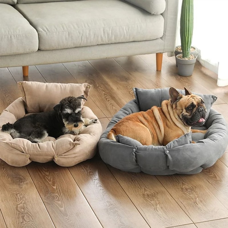 Multifunction 3 In 1 Warm Pet Bed Sofa Mat For Dogs And Cats 4