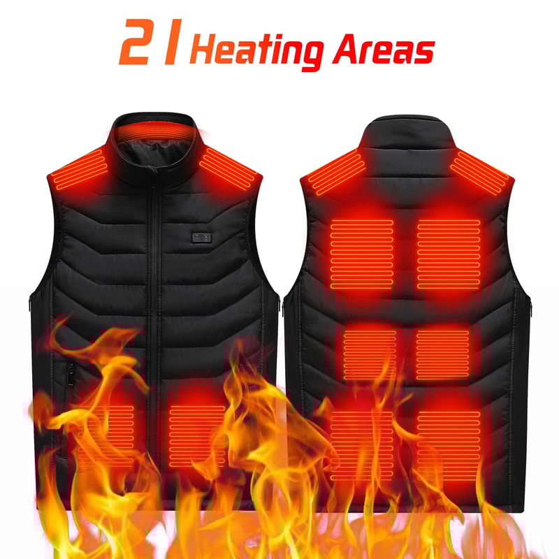 TODWARM Heated Vest Thermal Winter Jacket For Men And Women 0