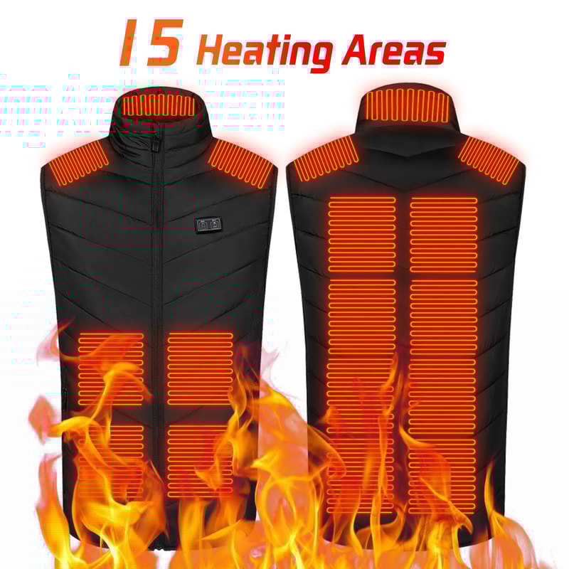 TODWARM Heated Vest Thermal Winter Jacket For Men And Women 1