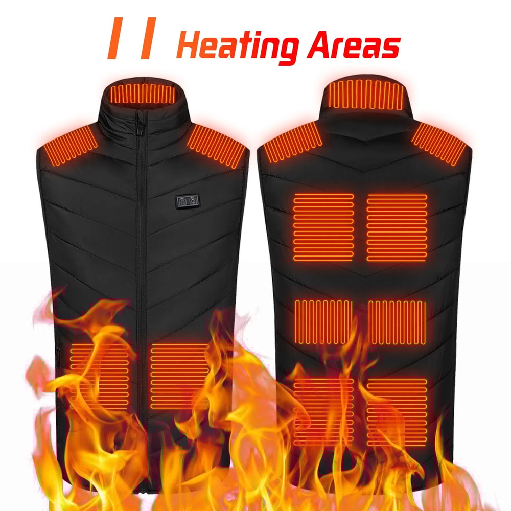 TODWARM Heated Vest Thermal Winter Jacket For Men And Women 2