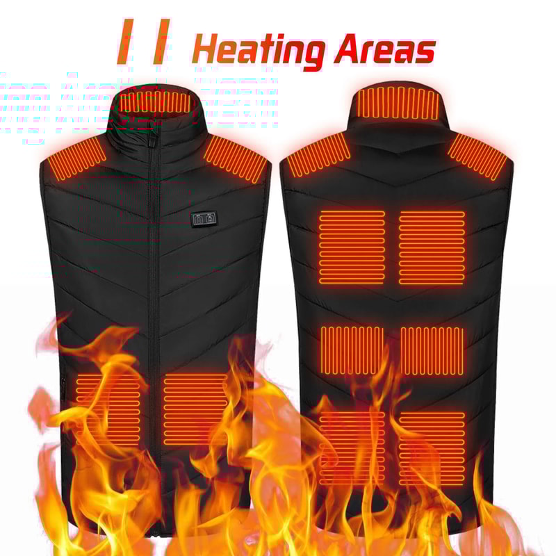 TODWARM Heated Vest Thermal Winter Jacket For Men And Women 2