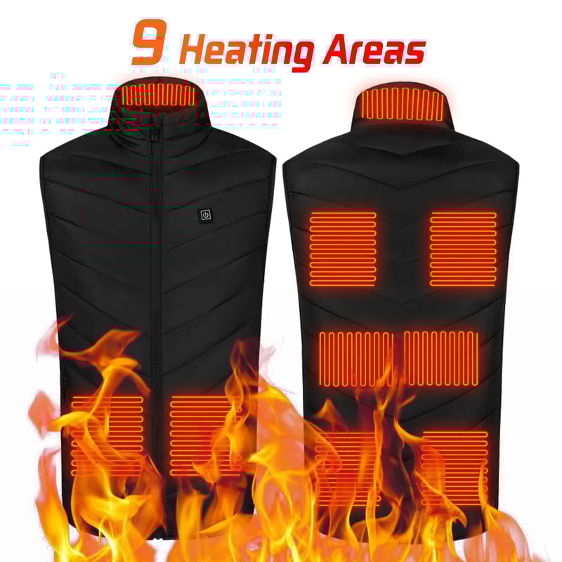 TODWARM Heated Vest Thermal Winter Jacket For Men And Women 4