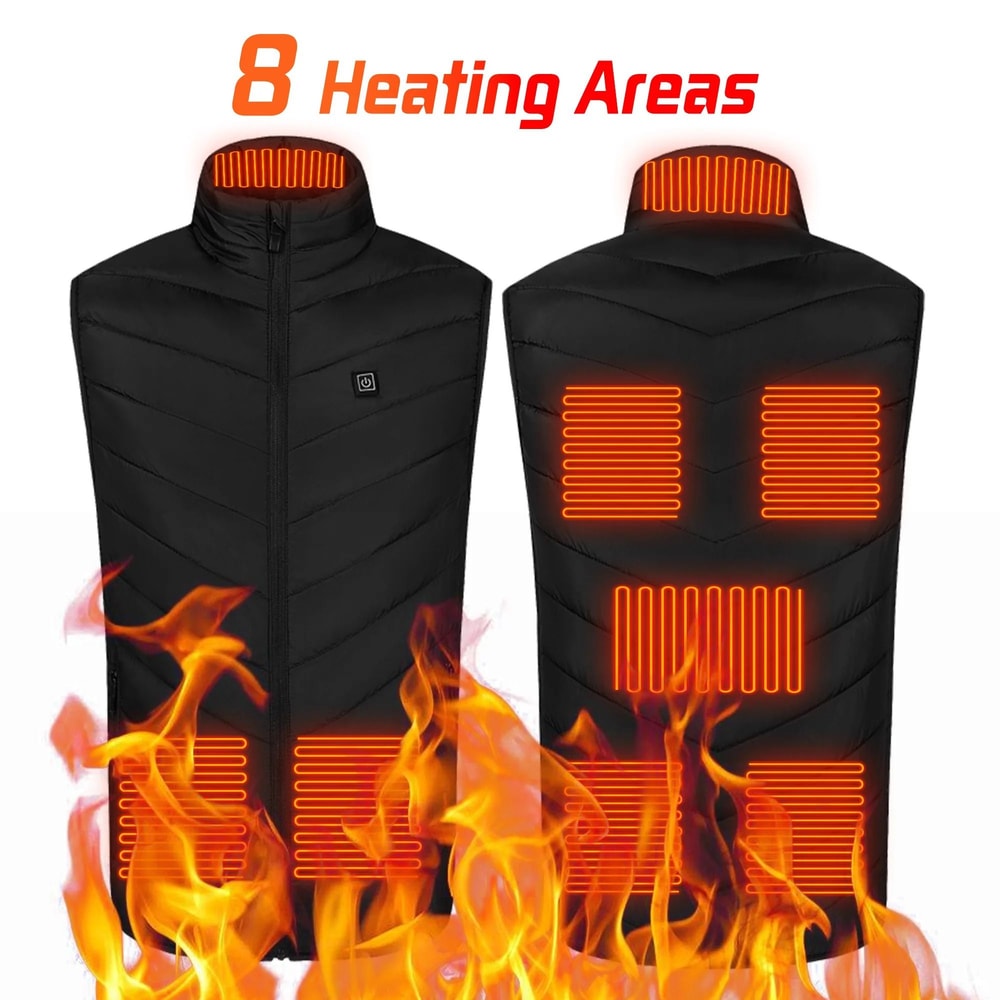 TODWARM Heated Vest Thermal Winter Jacket For Men And Women 6