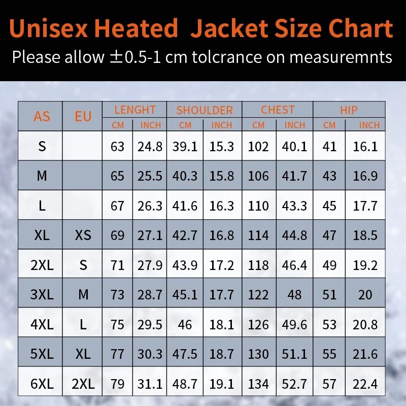 TODWARM Heated Vest Thermal Winter Jacket For Men And Women 7
