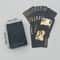 Black Gold Waterproof Playing Cards Luxury Poker Deck Gift Set 1