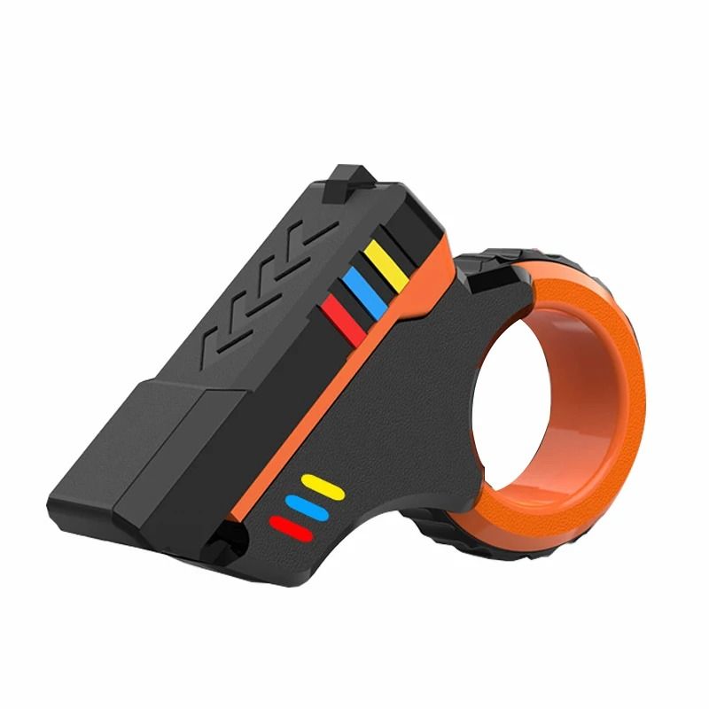 Rotary Finger Slider Fidget Toy Textured Stress Relief Desk Toy 9