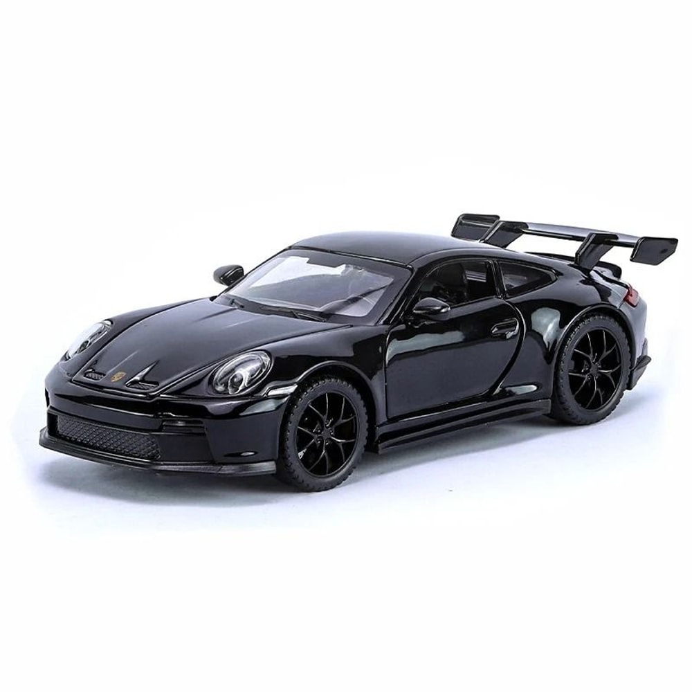 132 GT3 RS Alloy Diecast Sports Car Model With Light And Sound Toy 5