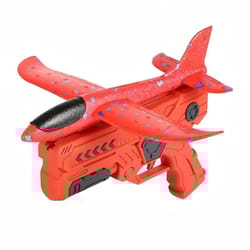 kids foam ejection aircraft launcher toy outdoor glider plane for children
