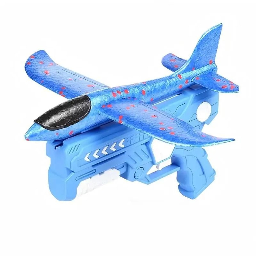 Kids Foam Ejection Aircraft Launcher Toy Outdoor Glider Plane For Children 3