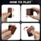 Magnetic Push Card Fidget Slider Chocolate Style Stress Relief EDC Toy 6