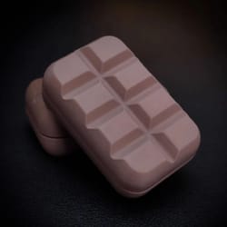 magnetic push card fidget slider chocolate style stress relief edc toy