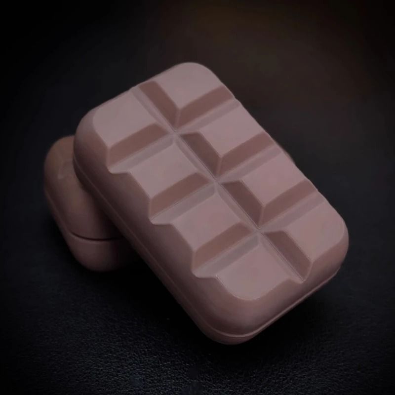 Magnetic Push Card Fidget Slider Chocolate Style Stress Relief EDC Toy 0