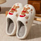 Winter Christmas Slippers For Women Soft Sole Cozy Indoor Home Shoes 1