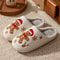 Winter Christmas Slippers For Women Soft Sole Cozy Indoor Home Shoes 2
